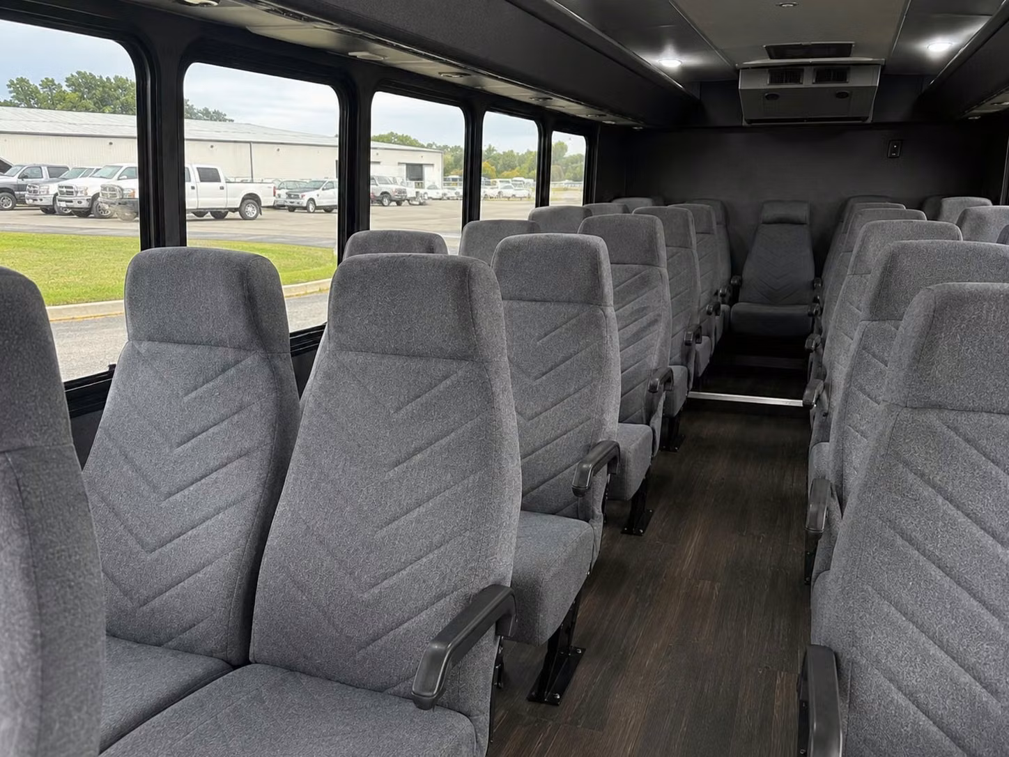 15 passenger minibus inside