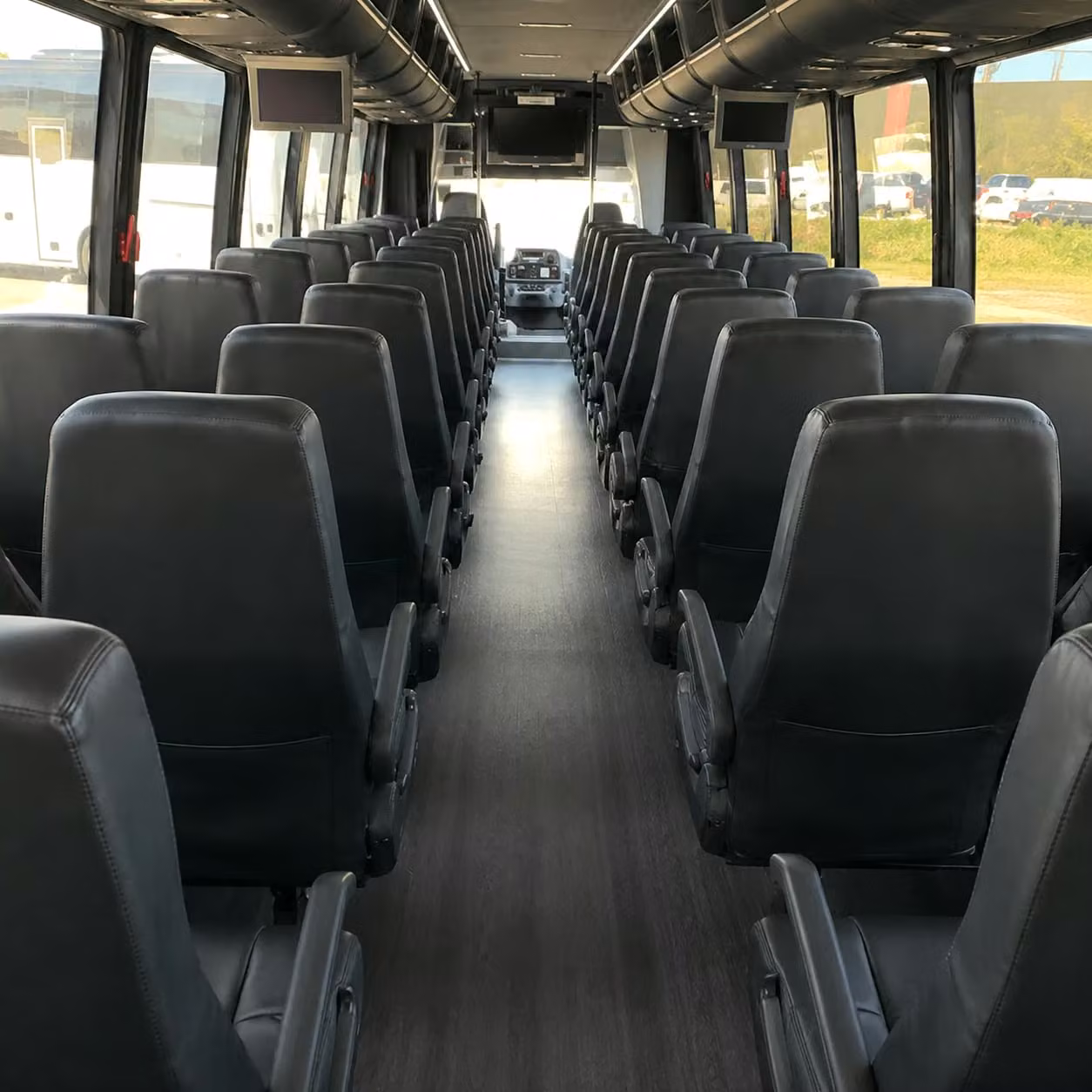30 passenger minibus interior