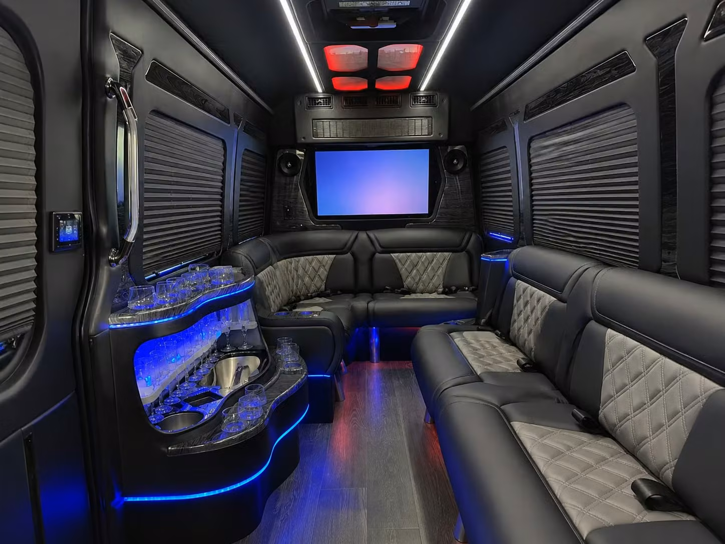 sprinter van rentals for small vancouver prom groups and vip arrivals