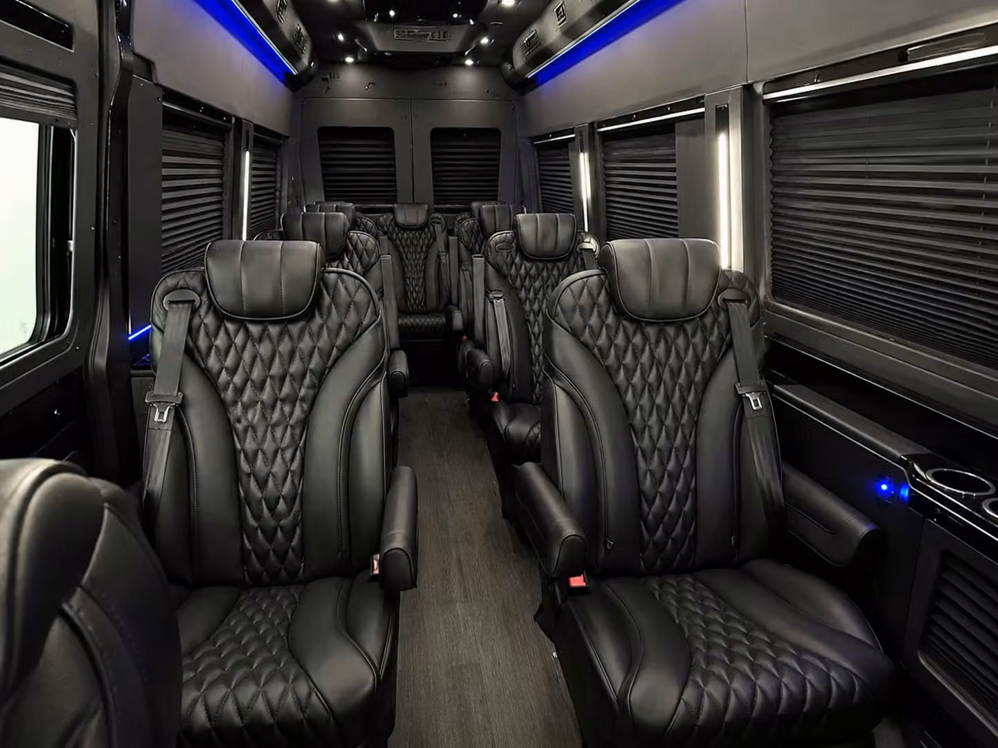 sprinter van with driver interior