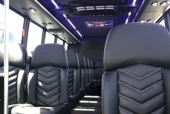 Vancouver Minibus Interior